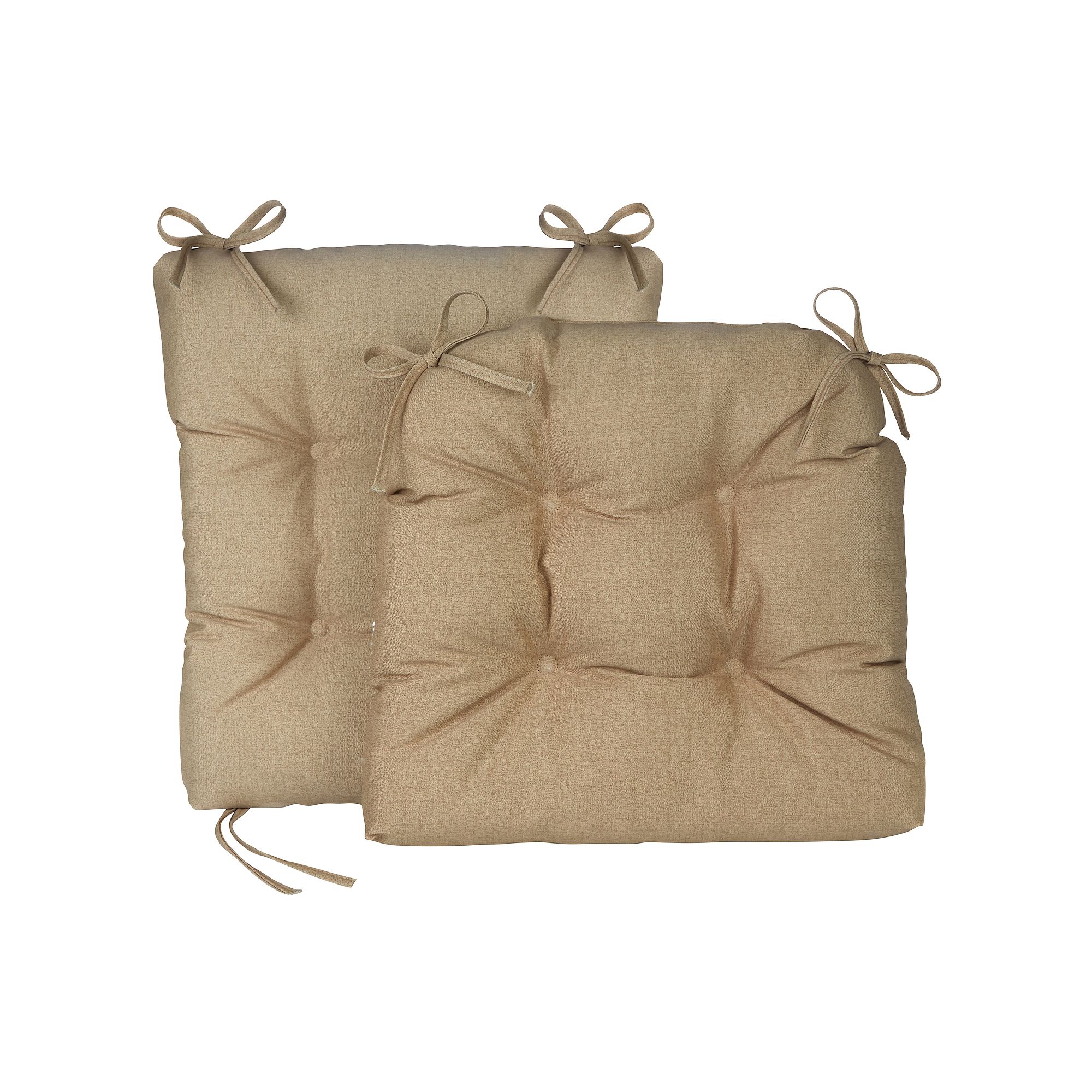 Klear Vu Indoor-Outdoor Porch Rocking Chair Cushion Set, Beige