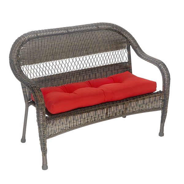 Klear Vu Indoor Outdoor Patio Bench Cushion - Wicker Patio Bench Cushions
