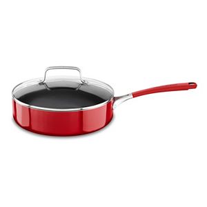 KitchenAid 3-qt. Aluminum Nonstick Saute Pan with Lid