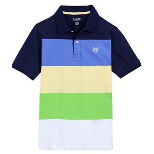 Boys 4-20 Chaps Striped Polo