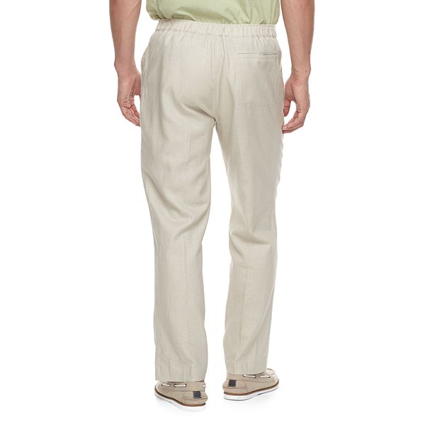 Men's Havanera Classic-Fit Linen-Blend 32-inch Inseam Drawstring Pants