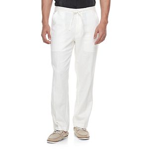 Men's Havanera Classic-Fit Linen-Blend 32-inch Inseam Drawstring Pants