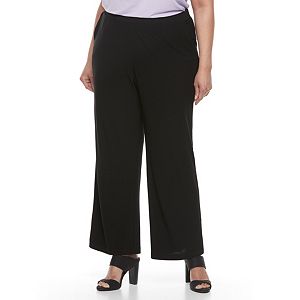 Plus Size Dana Buchman Palazzo Pants