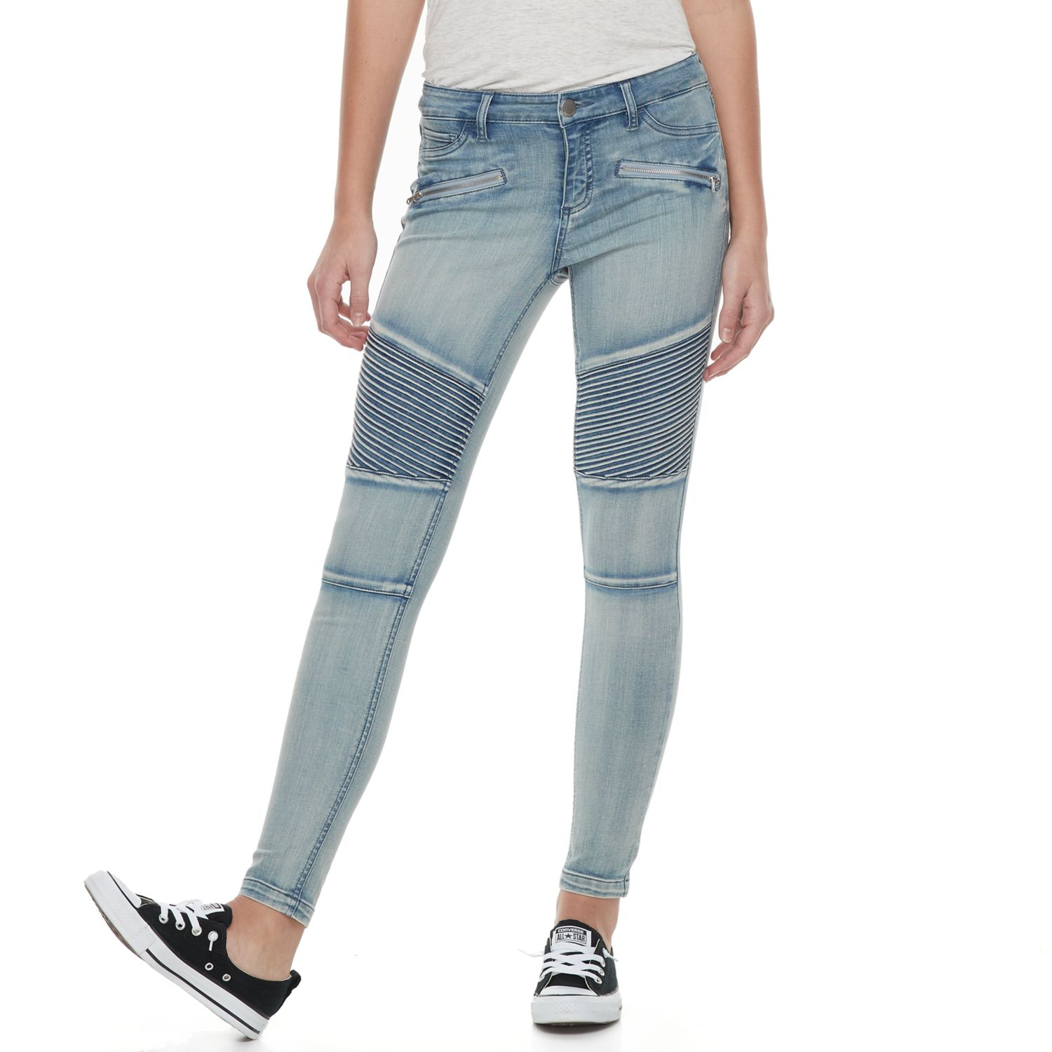 tinseltown moto jeans