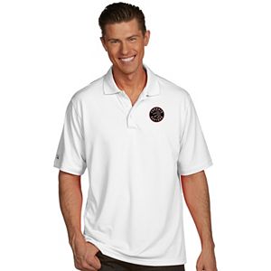 Men's Antigua Toronto Raptors Pique Xtra-Lite Polo