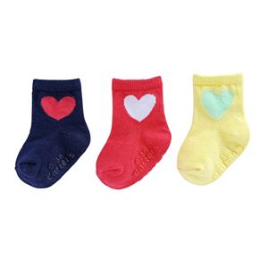 Baby Girl / Toddler Girl Carter's 3-pk. Printed Crew Socks