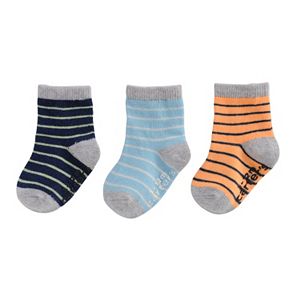 Baby Boy / Toddler Boy Carter's 3-pk. Printed Crew Socks