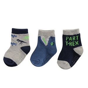 Baby Boy / Toddler Boy Carter's 3-pk. Printed Crew Socks