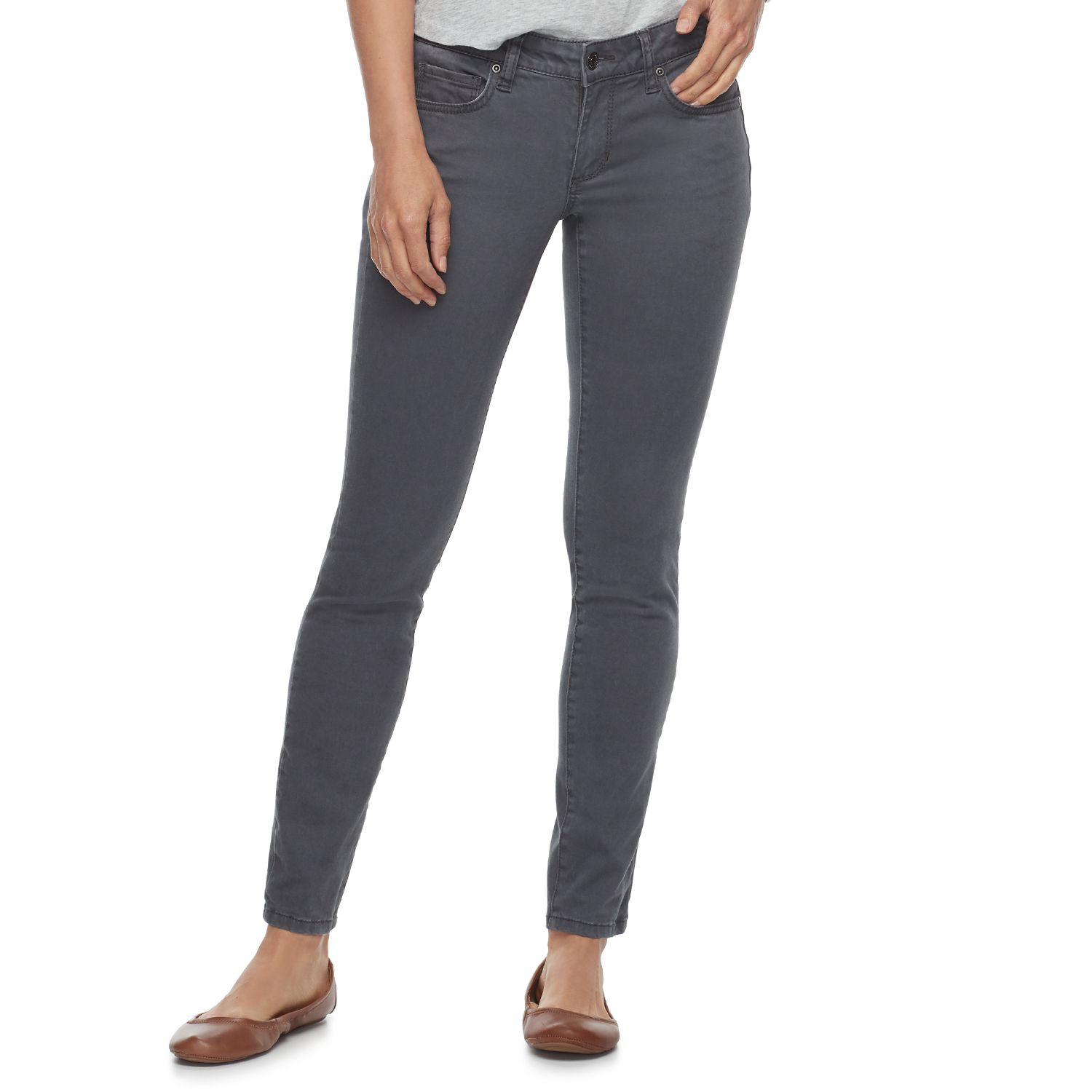 charcoal skinny jeans womens