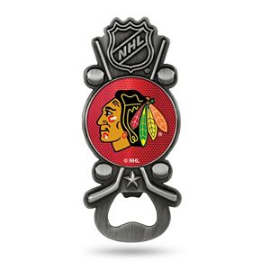 Chicago Blackhawks Party Starter Bottle Opener Magnet