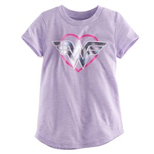 Baby Girl Jumping Beans® Wonder Woman Heart Graphic Tee