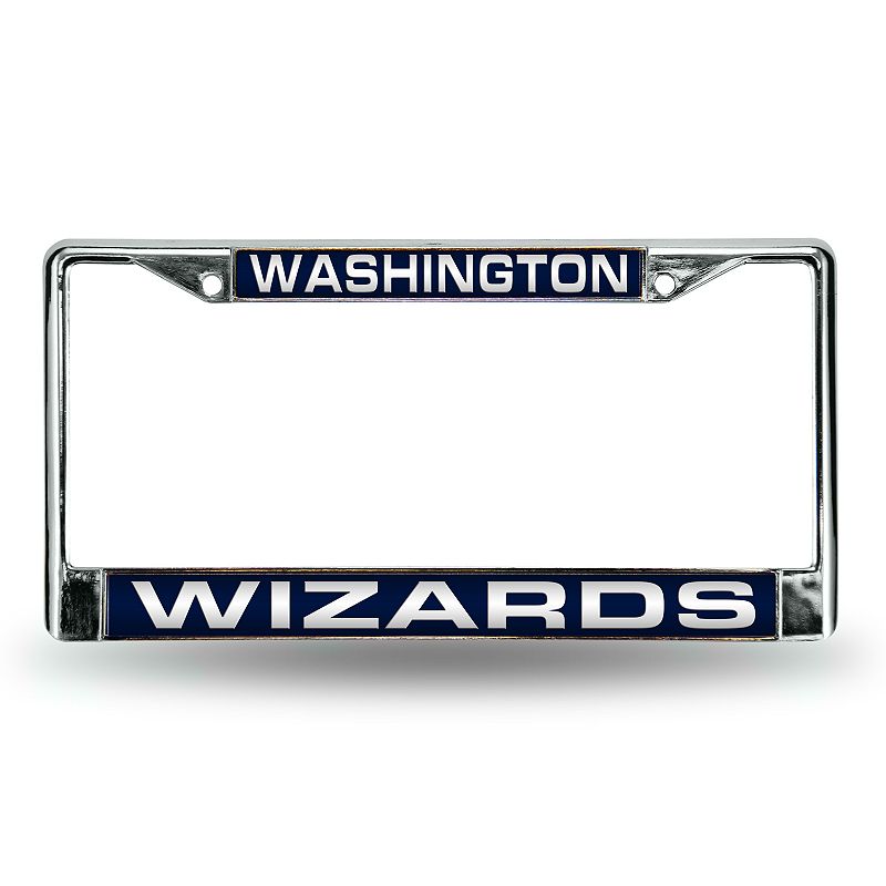 Washington Wizards License Plate Frame, Blue
