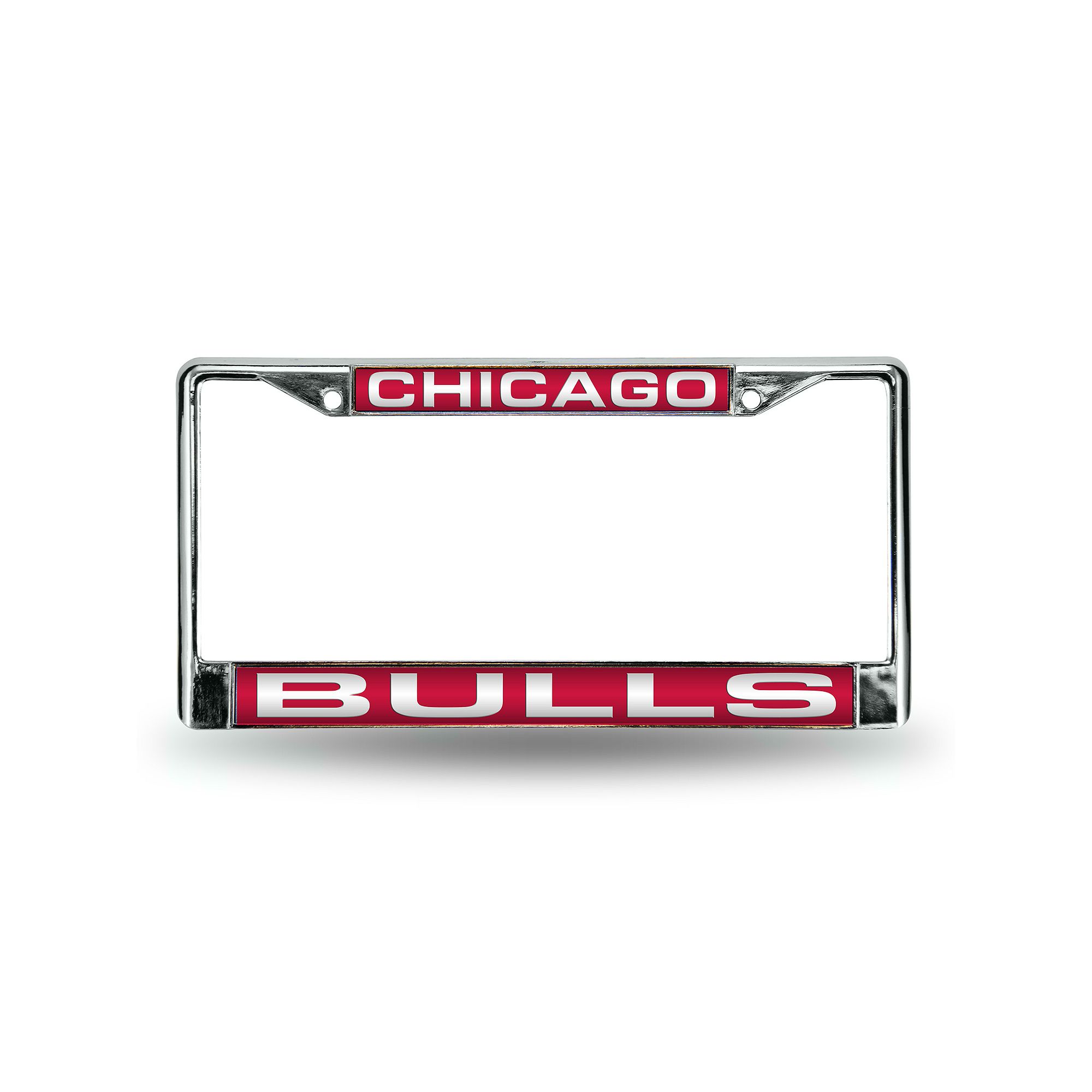 Chicago Bulls License Plate Frame, Red