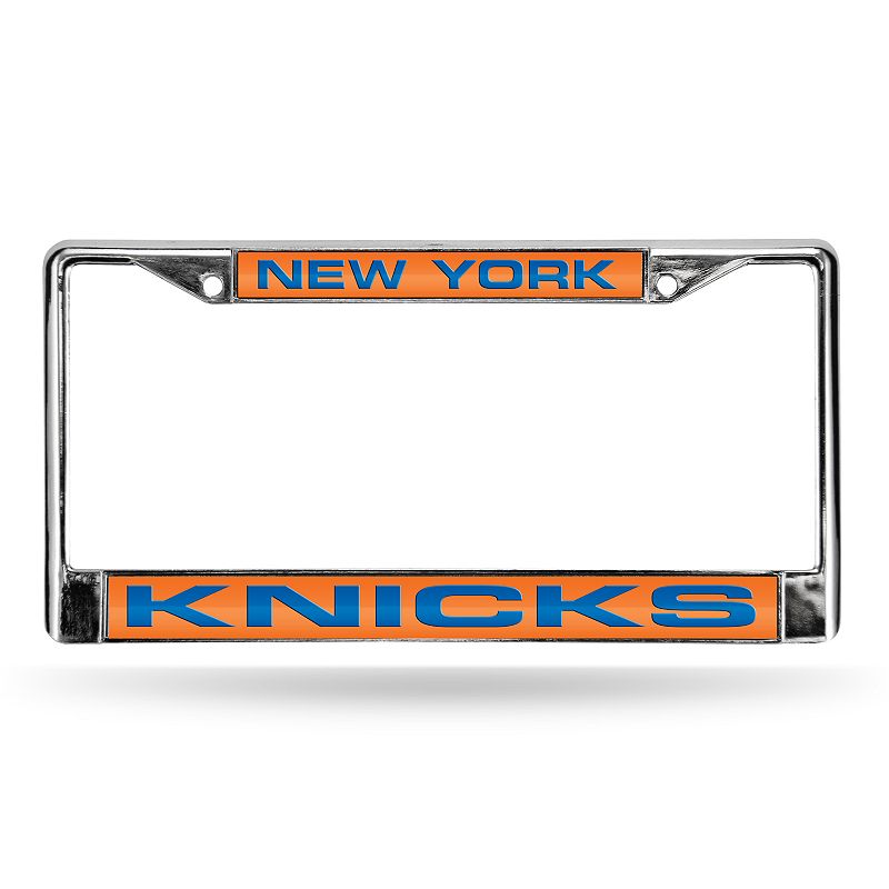 New York Knicks License Plate Frame, Multicolor