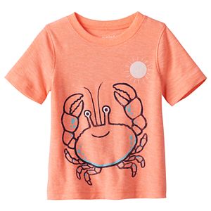 Baby Boy Jumping Beans® Wrap-Around Crab Graphic Tee