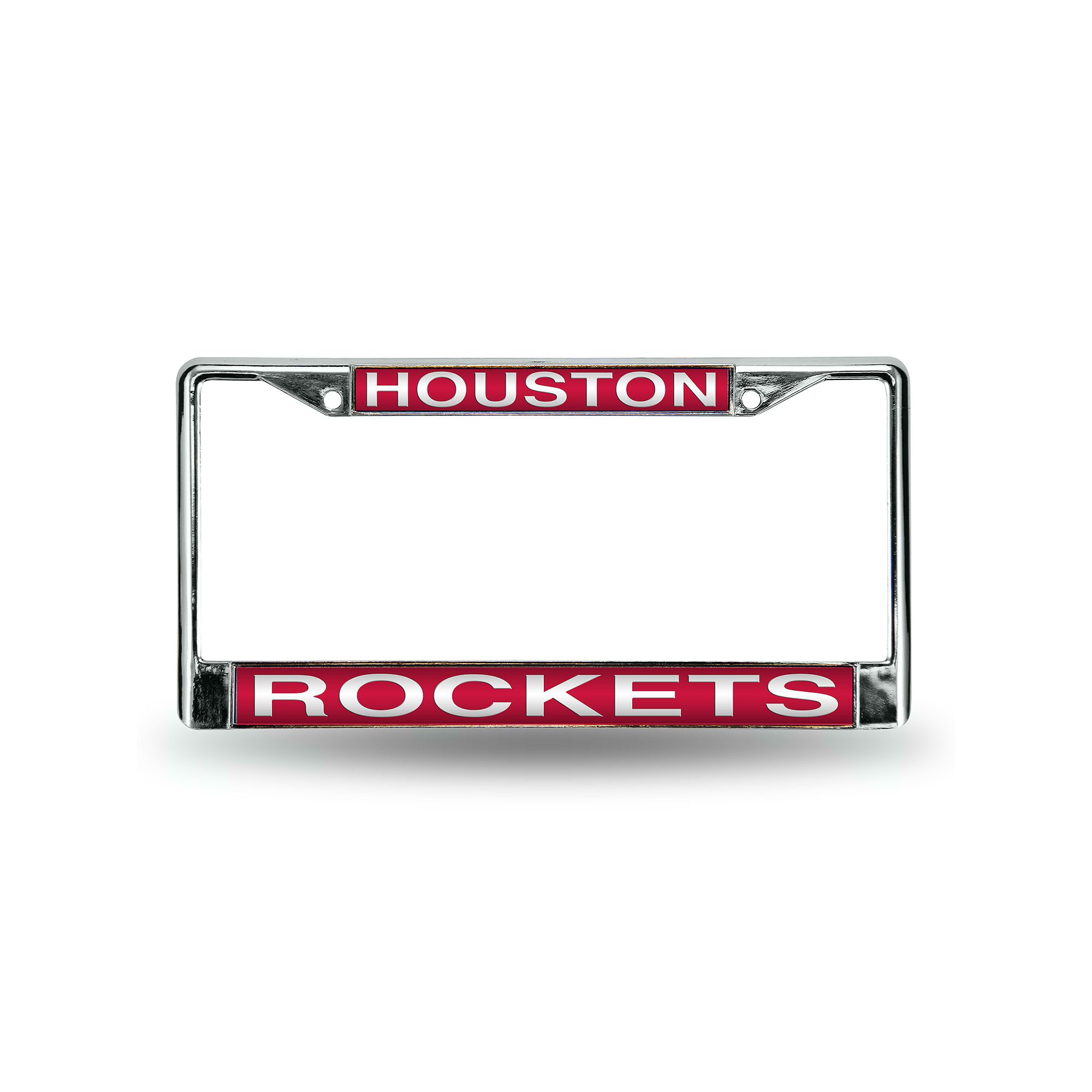 Houston Rockets License Plate Frame, Red