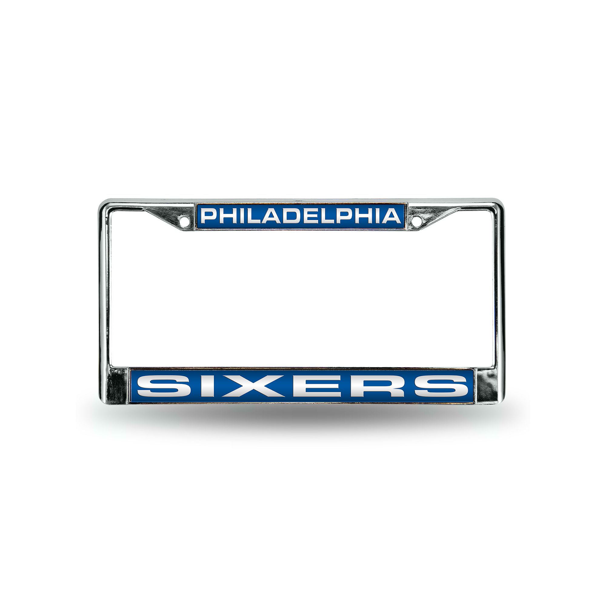Philadelphia 76ers License Plate Frame, 76r Blue
