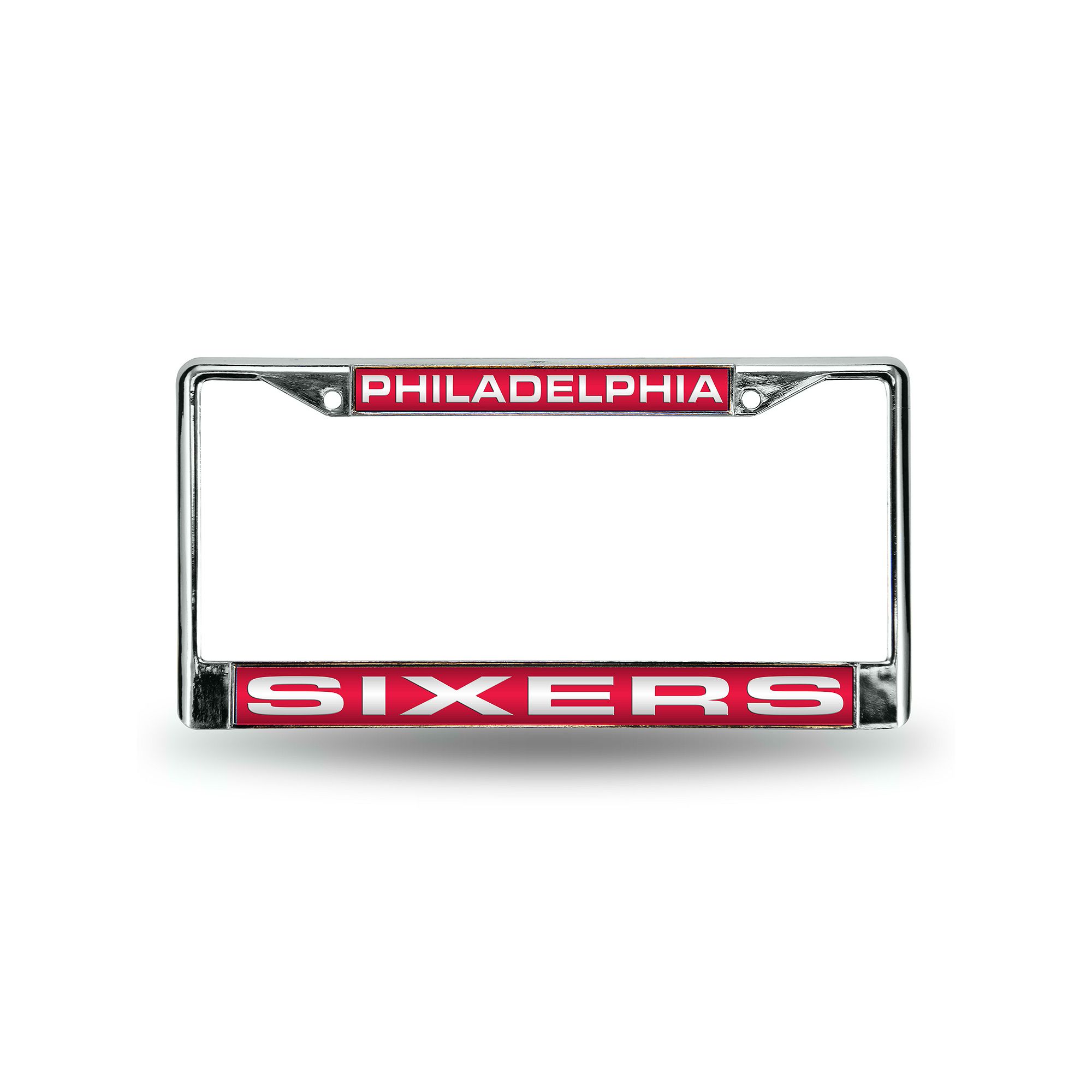 Philadelphia 76ers License Plate Frame, 76r Red