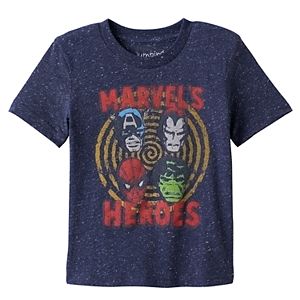 Toddler Boy Jumping Beans® Marvel's Heroes Captain American, Spider-Man, Hulk & Ironman Graphic Tee