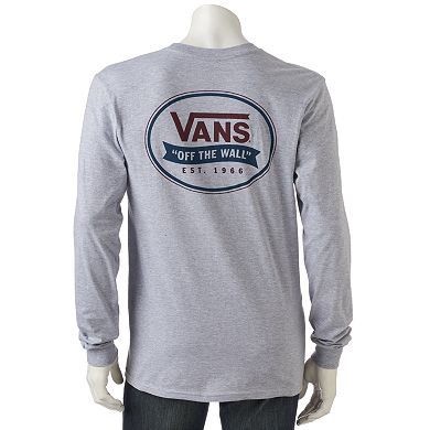 Men's Vans Long-Sleeved Logo Tee