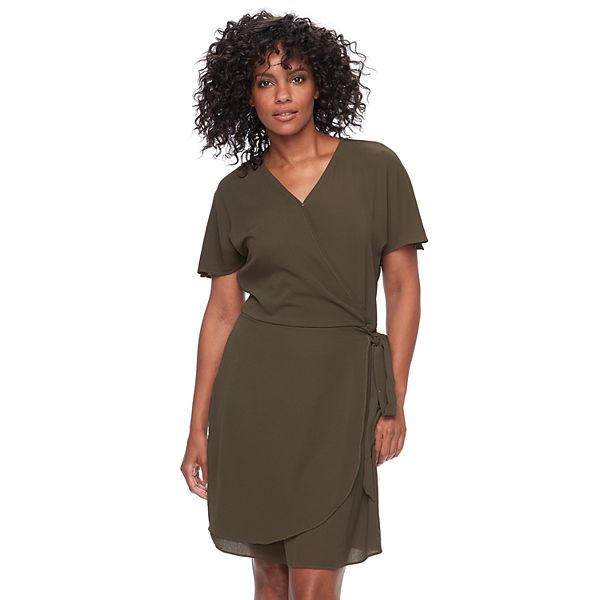 Womens Apt 9® Faux Wrap Dress 