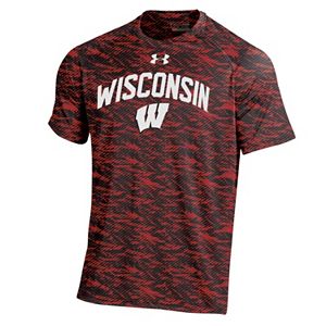 Men's Under Armour Wisconsin Badgers Tech Novelty Tee