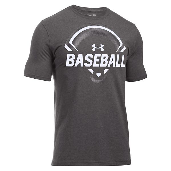 Under armour baseball t on sale shirt