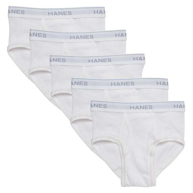 Boys 4-16 Hanes Ultimate® 5-Pack ComfortSoft® Cool Comfort® Cotton Briefs