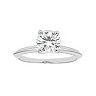 2.00 Ct Round Cut Lab Created Moissanite Ring 14k Solid White Gold Plated Ring