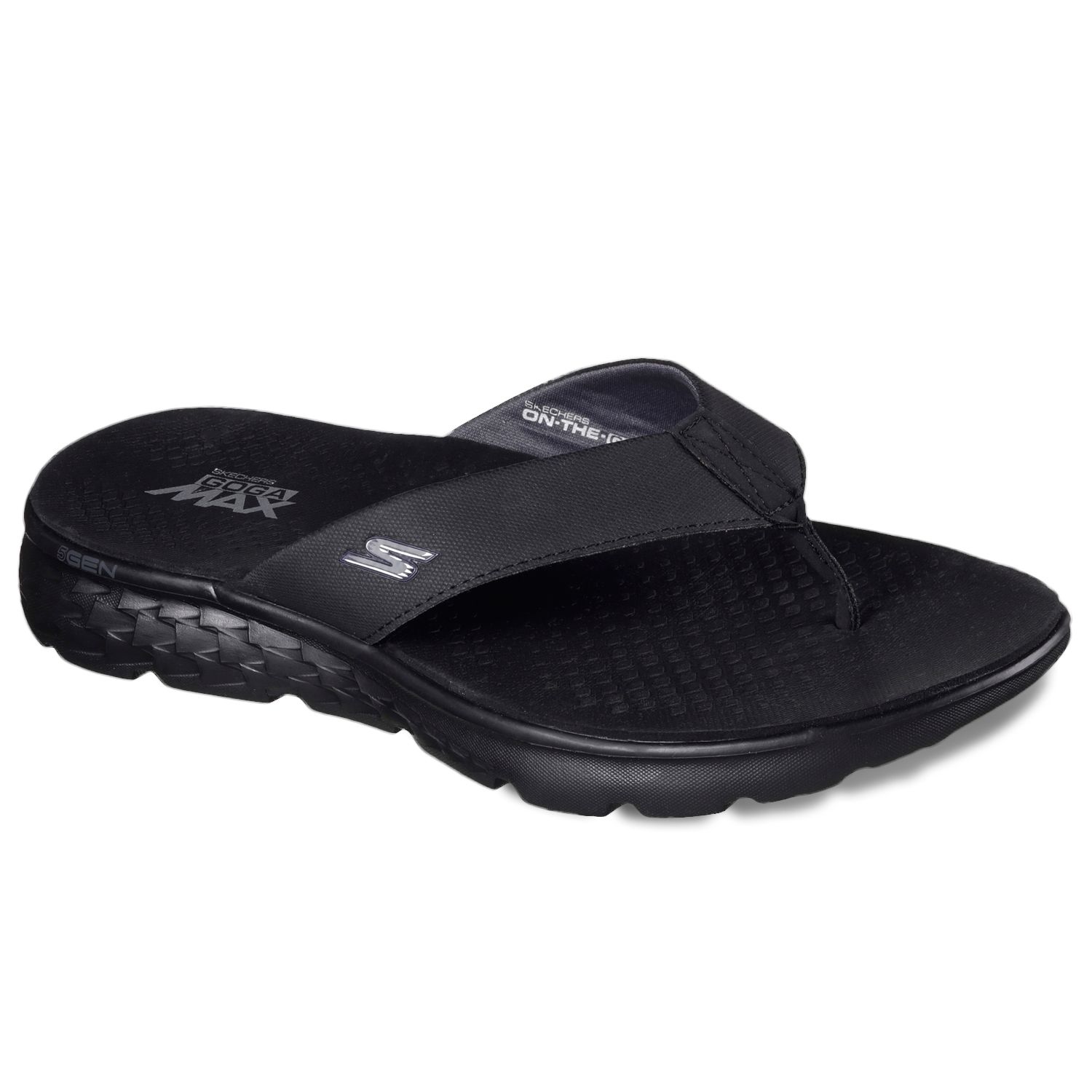 skechers men's slip on sandals