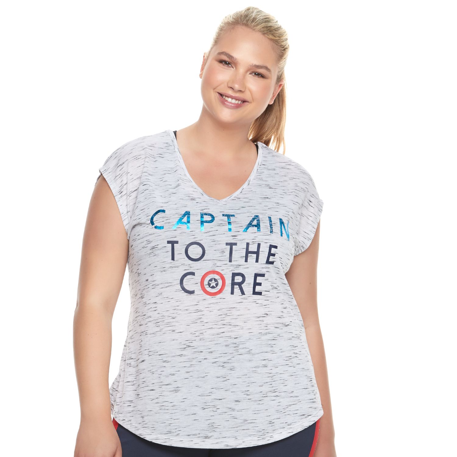 plus size captain america shirt