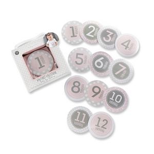 Baby Aspen My First Year Milestone Month Sticker Set