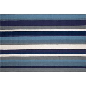 Trans Ocean Imports Liora Manne Newport Vertical Stripe Indoor Outdoor Rug