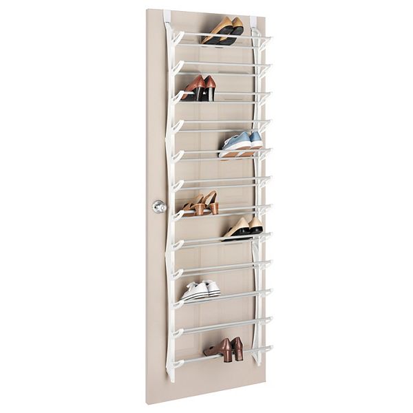 Whitmor 36 Pair Over The Door Shoe Rack