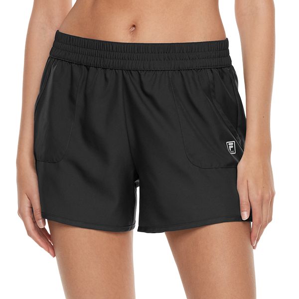 Women s FILA SPORT Extended Woven Workout Shorts