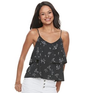 Juniors' Mudd® Tiered Flutter Tank