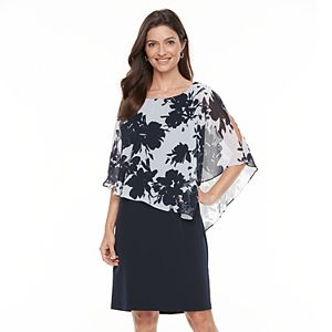 Women's Connected Apparel Popover Floral Dress
