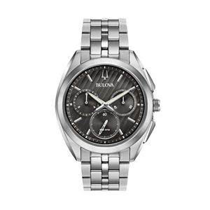 Bulova Men's CURV Stainless Steel Chronograph Watch - 96A186