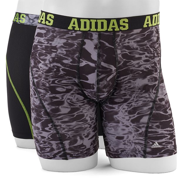 ADIDAS Men's Sport Performance Climacool Boxer Briefs, 2 Pack