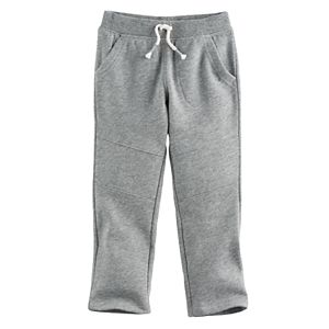 Toddler Boy Jumping Beans® Quilted Knee Fleece Pants