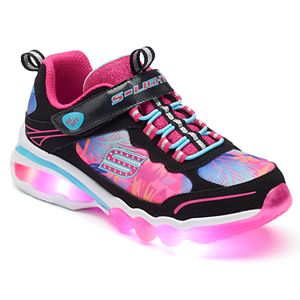 Skechers S Lights Light It Up Girls' Sneakers