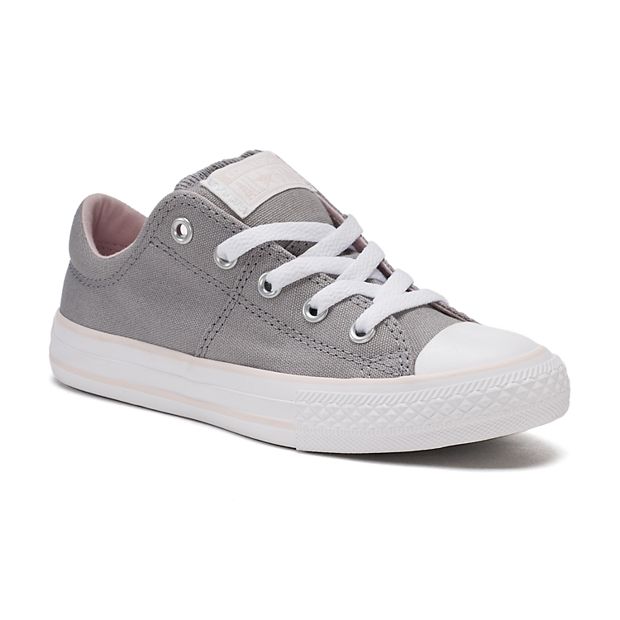 Girls grey converse shoes best sale