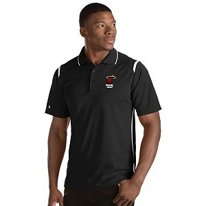 Men's Antigua Miami Heat Merit Polo