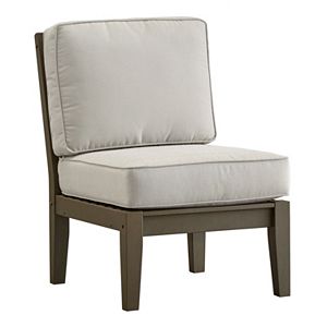 HomeVance Glen View Gray Patio Chair