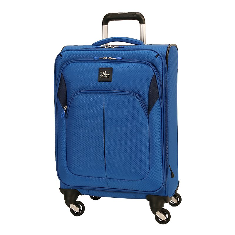 Skyway Oasis 2.0 Softside Spinner Luggage, Blue, 20 Carryon
