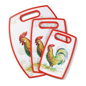 Cuisinart® Rooster Collection 3 pc Cutting Board Set