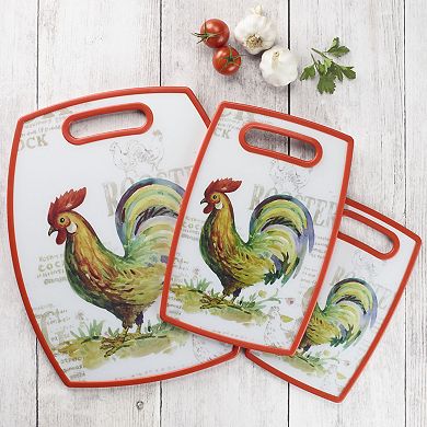 Cuisinart Rooster Collection 3-pc. Cutting Board Set