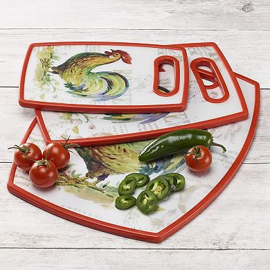 Cuisinart Rooster Collection 3-pc. Cutting Board Set