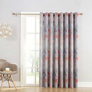 Sun Zero Ashbury Room Darkening Patio Curtain