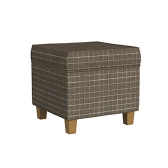 HomePop Cole Classics Square Storage Ottoman